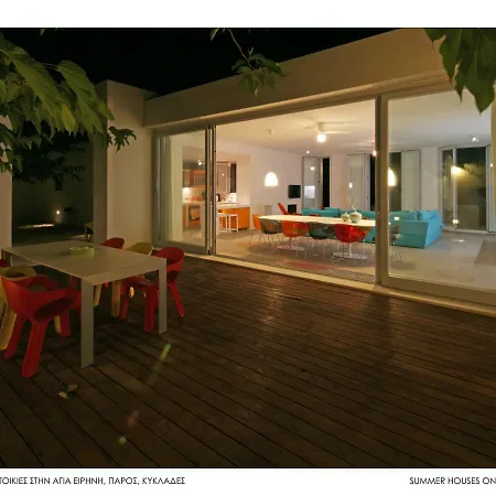 Willa The Edge 5* Seafront Villas Ag.irini Agia Irini (Paros)